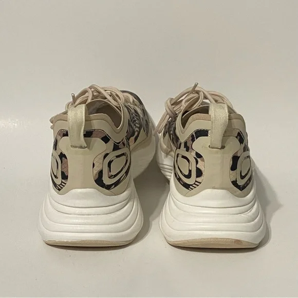 NEW APL StreamlineWomen's Parchment Black Leopard Running Shoes Size 5.5 $320
